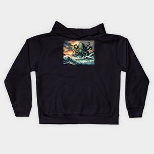 Cthulhu Rising Kids Hoodie